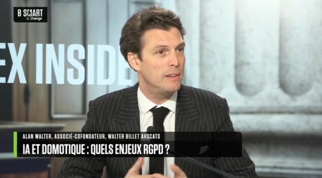 IA et domotique : quels enjeux RGPD ? L&rsquo;interview vidéo d&rsquo;Alan Walter dans Lex Inside